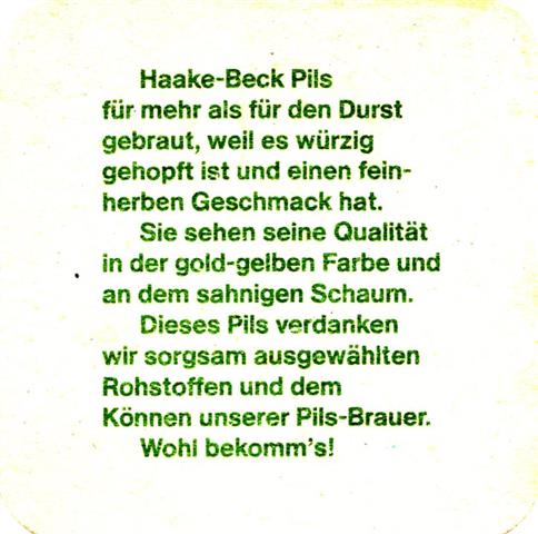 bremen hb-hb haake quad 2stg 4b (185-haake beck pils f�r-gr�n)